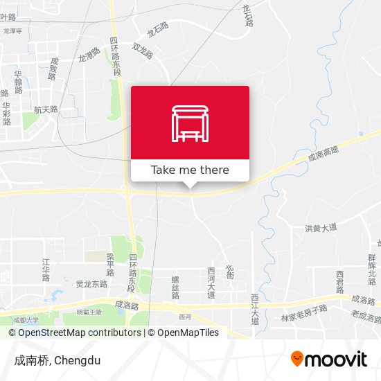 成南桥 map