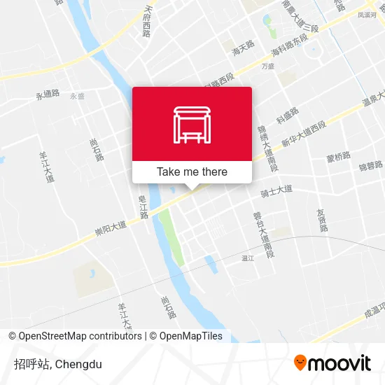 招呼站 map