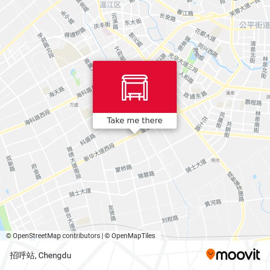 招呼站 map
