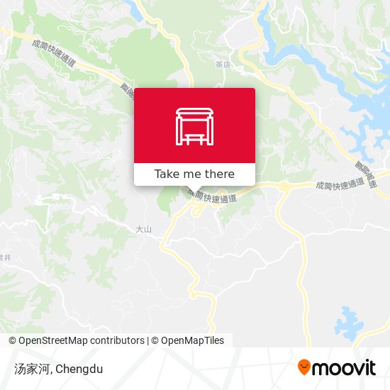 汤家河 map