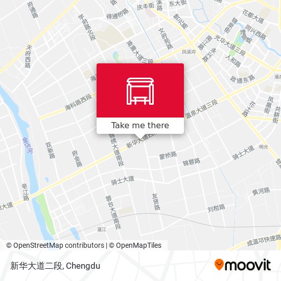 新华大道二段 map