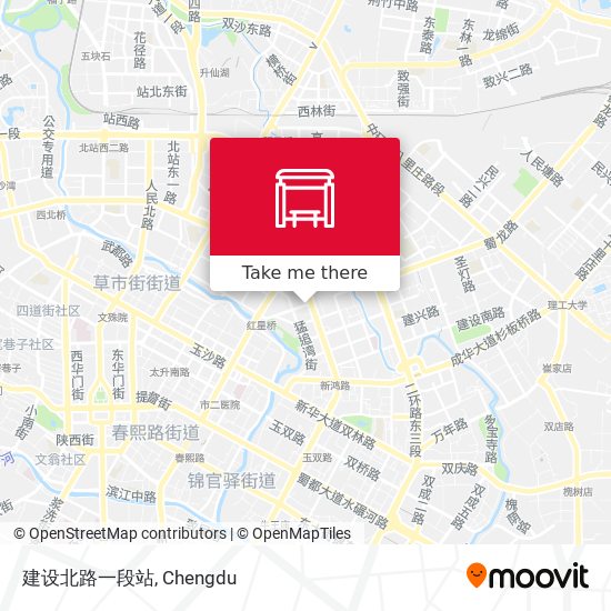 建设北路一段站 map