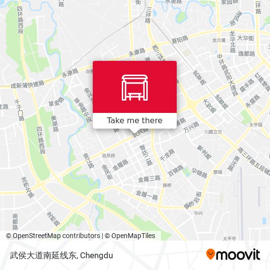 武侯大道南延线东 map