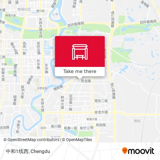 中和1线西 map