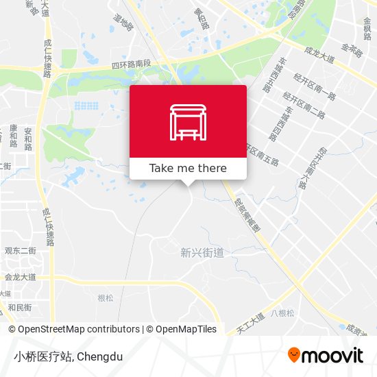 小桥医疗站 map
