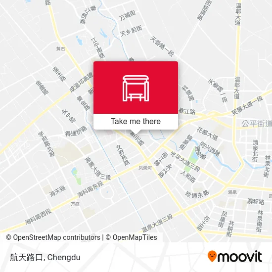 航天路口 map