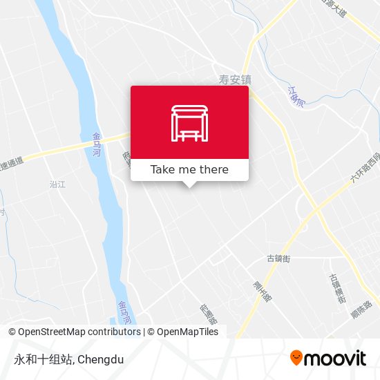 永和十组站 map