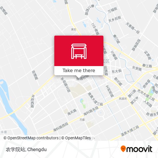 农学院站 map