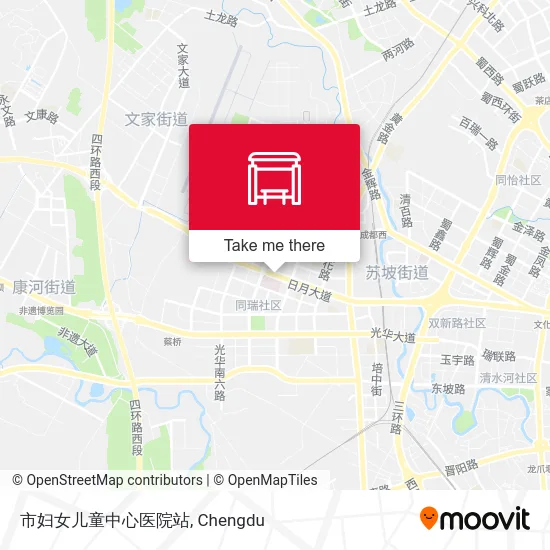 市妇女儿童中心医院站 map