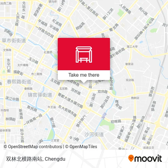 双林北横路南站 map