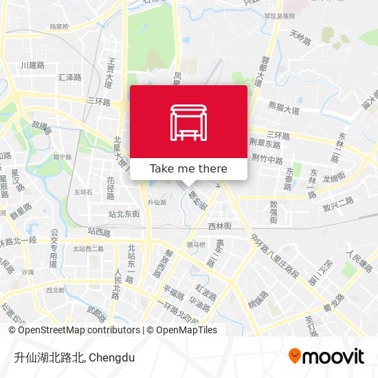 升仙湖北路北 map