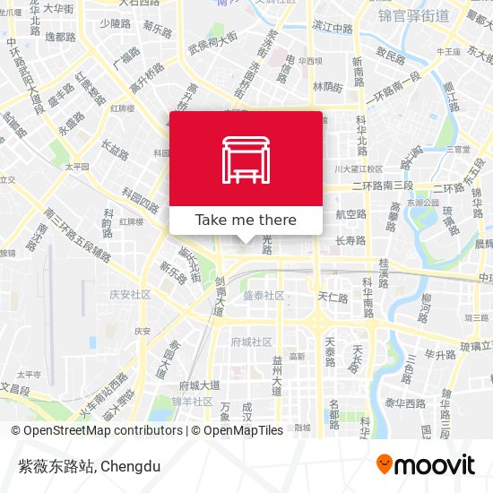 紫薇东路站 map