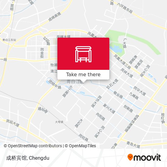 成桥宾馆 map