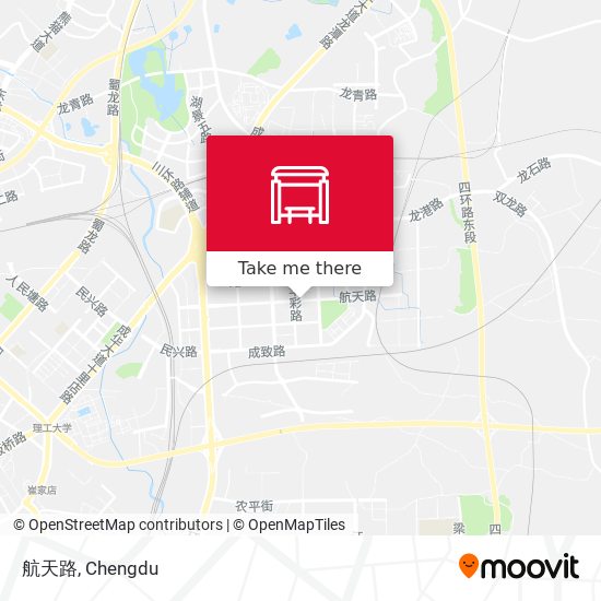 航天路 map