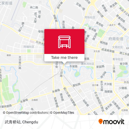 武青桥站 map