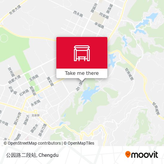 公园路二段站 map