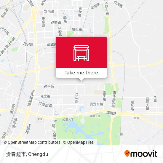 贵春超市 map