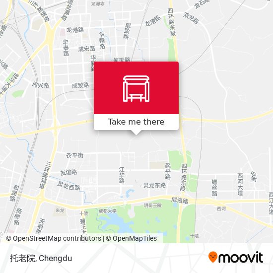 托老院 map