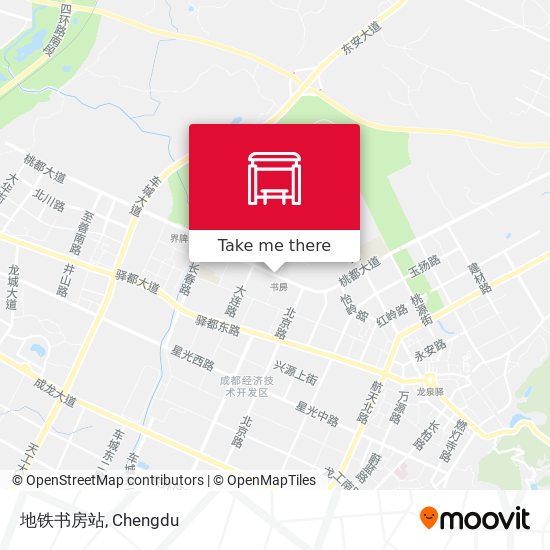 地铁书房站 map