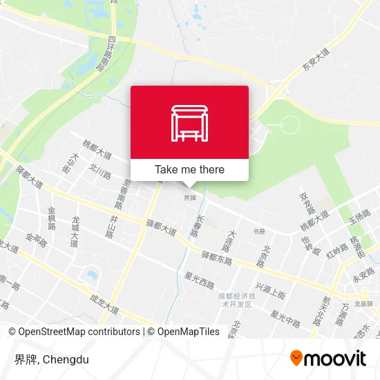 界牌 map