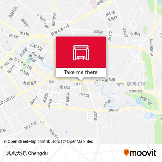 凤凰大街 map