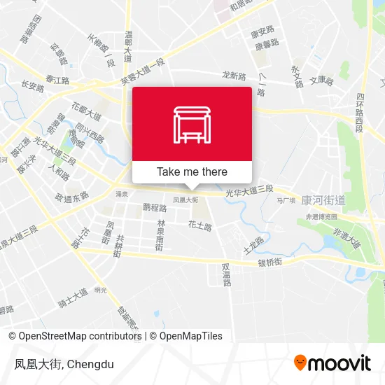 凤凰大街 map
