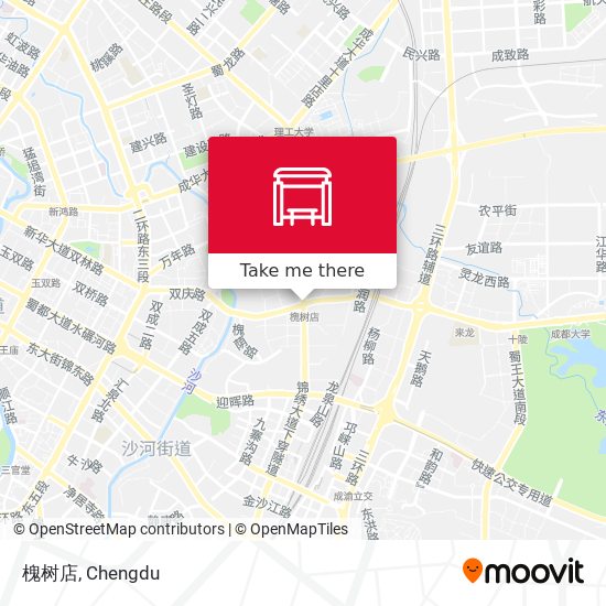 槐树店 map