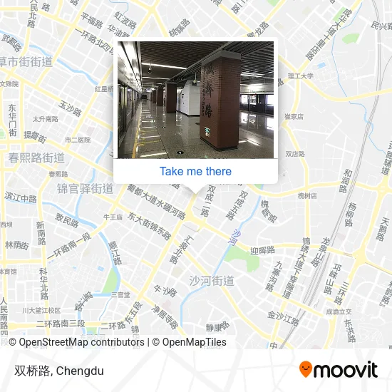 双桥路 map