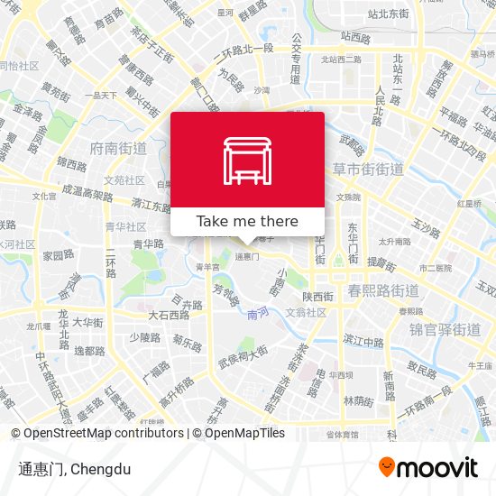 通惠门 map