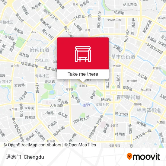 通惠门 map