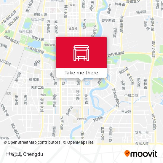 世纪城 map