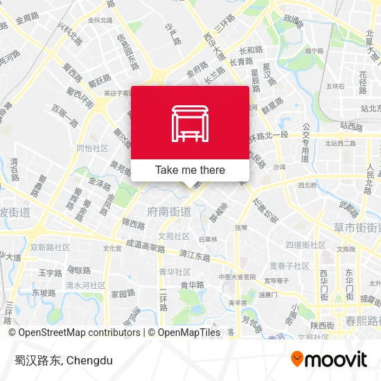 蜀汉路东 map