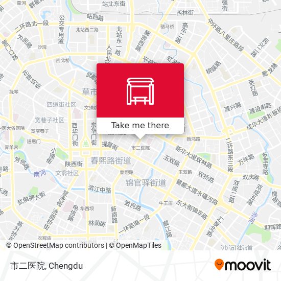 市二医院 map