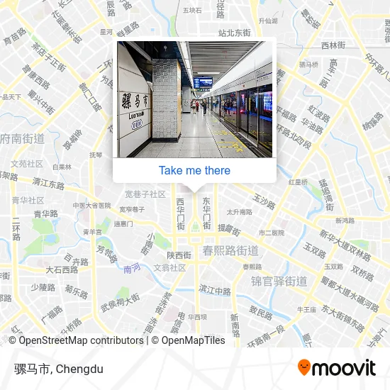 骡马市 map