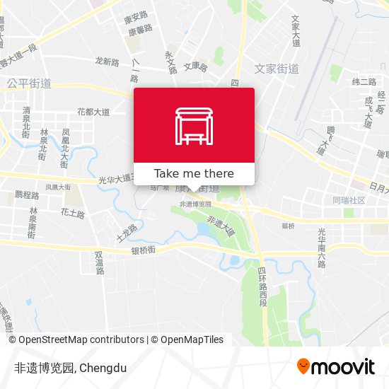 非遗博览园 map