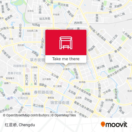 红星桥 map