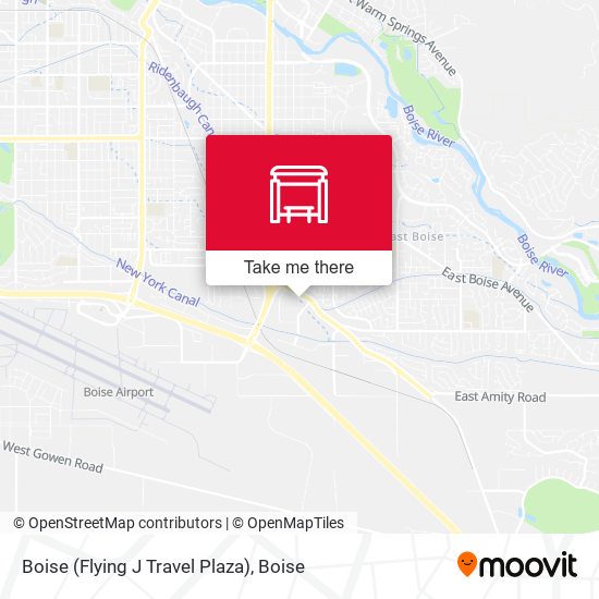 Boise (Flying J Travel Plaza) map