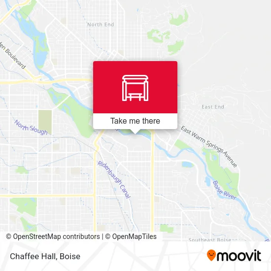 Mapa de Chaffee Hall