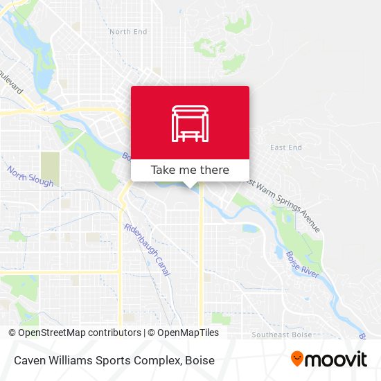Caven Williams Sports Complex map