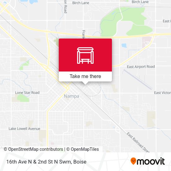16th Ave N & 2nd St N Swm map