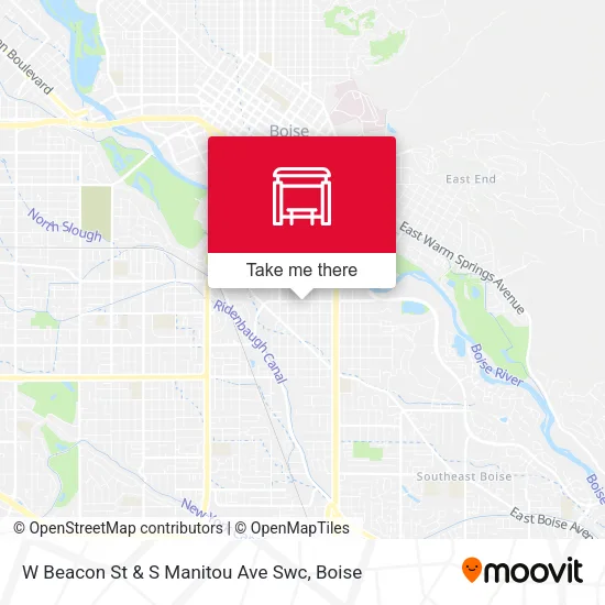 Mapa de W Beacon St & S Manitou Ave Swc
