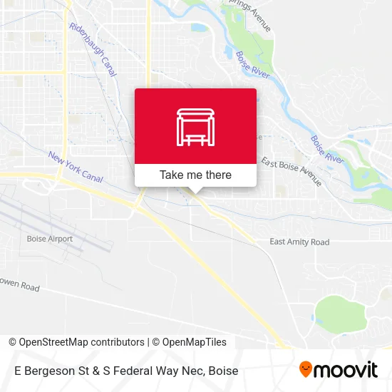 Mapa de E Bergeson St & S Federal Way Nec