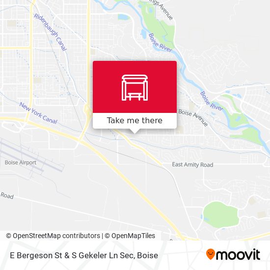 Mapa de E Bergeson St & S Gekeler Ln Sec