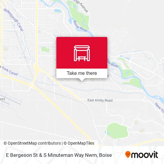 Mapa de E Bergeson St & S Minuteman Way Nwm