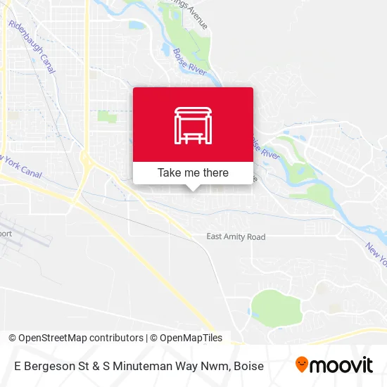 Mapa de E Bergeson St & S Minuteman Way Nwm