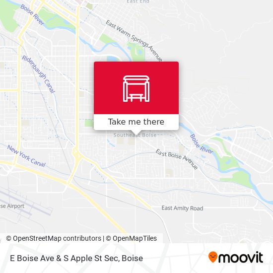 Mapa de E Boise Ave & S Apple St Sec