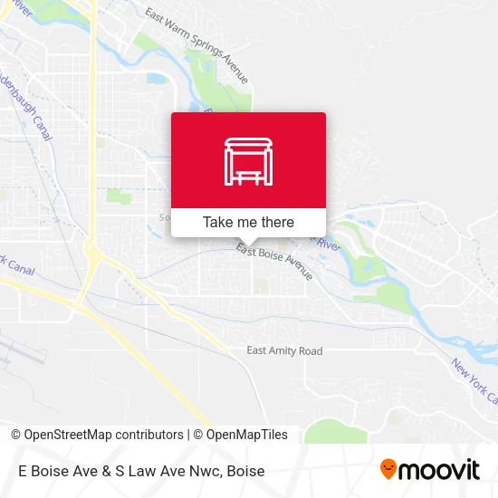 Mapa de E Boise Ave & S Law Ave Nwc