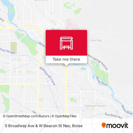 S Broadway Ave & W Beacon St Nec map
