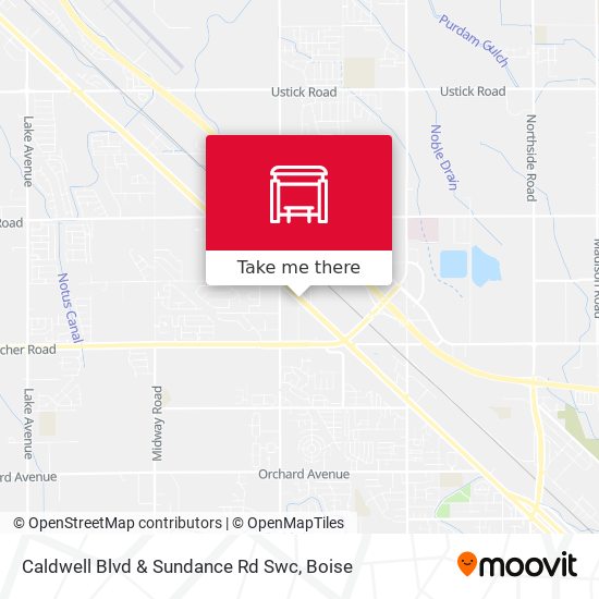Mapa de Caldwell Blvd & Sundance Rd Swc