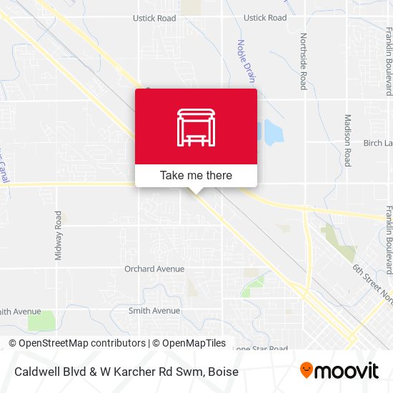 Mapa de Caldwell Blvd & W Karcher Rd Swm